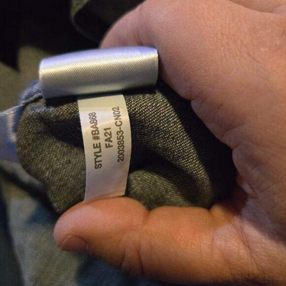 J.Crew Tie-Neck Chambray Button Down Shirt Size 0 - Picture 5 of 10